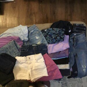 Box of Girls Clothes ** mixed* size medium (8-10)